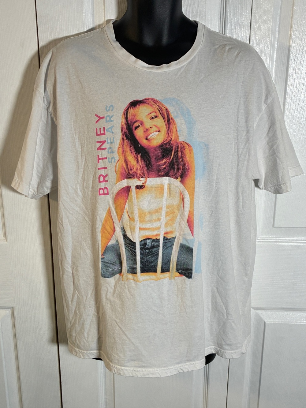 Britney Spears Official 2021 Graphic Tee White XL — Y2K Pop Star
